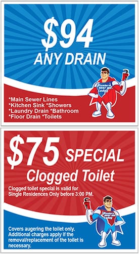 Discount Plumbers 94 Dollar Any Drain and 75 Dollar Clogged Toilet Specials Minneapolis