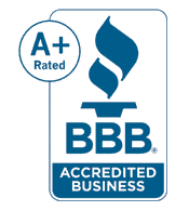 BBB Accredited Business A+ Rated Badge Discount Plumbers and Drain Cleaning Service
